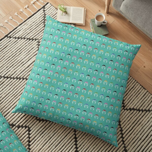 Voltron Paladin Blue Helmet Simplified Floor Pillow