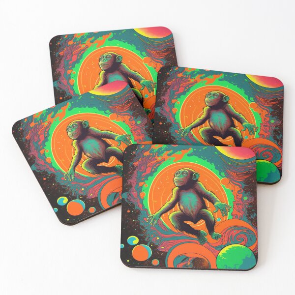 Item preview, Trippy Monkey Poster designed and sold by WSMonkeyPosters.