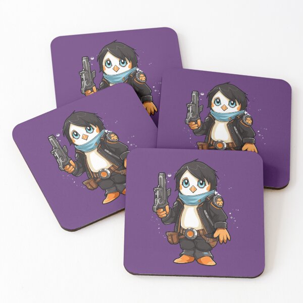 Item preview, Gutsy "The Determined Penguin" with a gun designed and sold by FuriousPenguins.