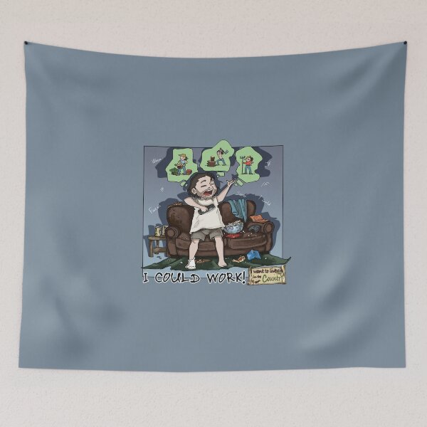Item preview, I COULD WORK! designed and sold by Ironike.