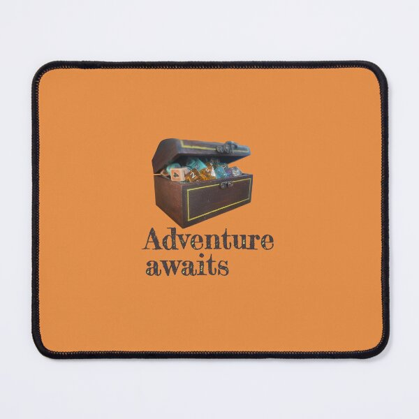 Item preview, Adventure Awaits Dice Chest designed and sold by justNickoli.