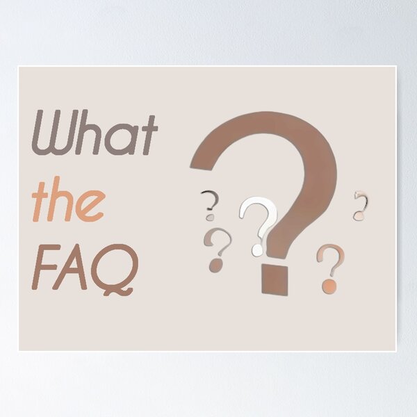 Artikel-Vorschau von What the FAQ?, designt und verkauft von Fantes.