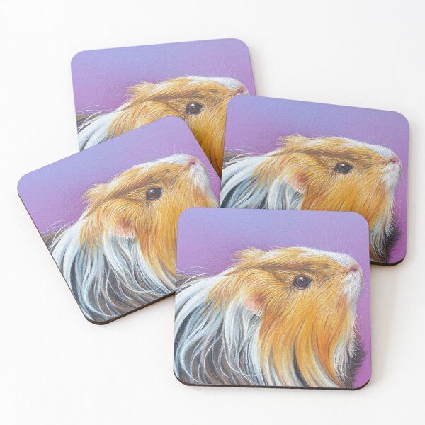 Item preview, Molly - Guinea pig portrait designed and sold by Elena Kolotusha.