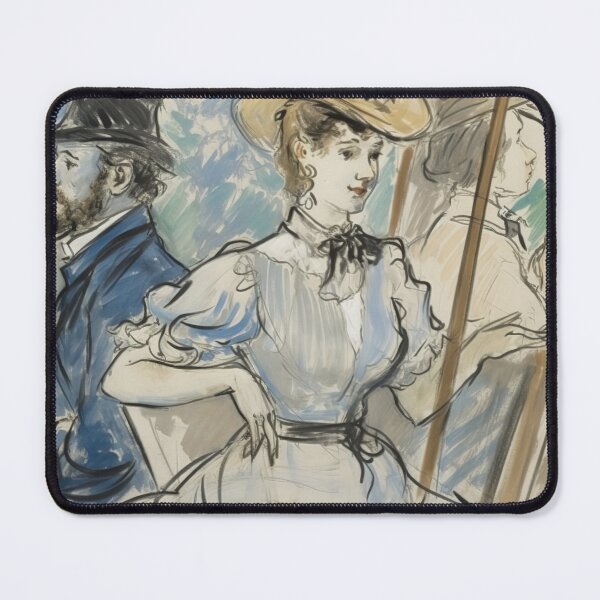 Item preview, Édouard Manet drawing designed and sold by ComicsFactory.