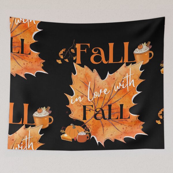 Item preview, Fall in Love with Fall leaf designed and sold by Martzart.