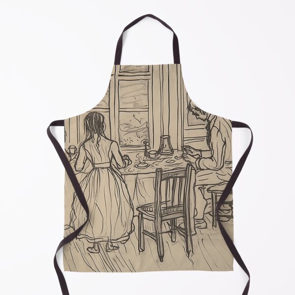 Item preview, Edvard Munch drawing designed and sold by ComicsFactory.