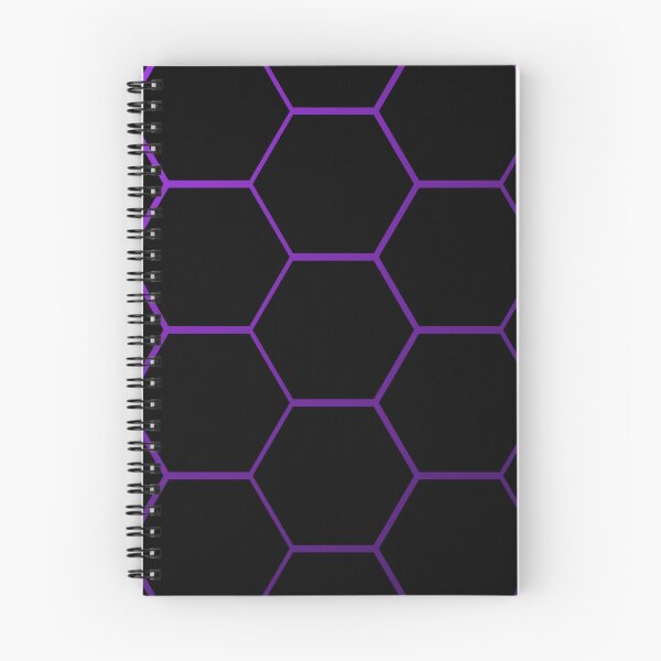 Artikelvorschau, Violette Hexagons entworfen und verkauft von Oink-Shop.