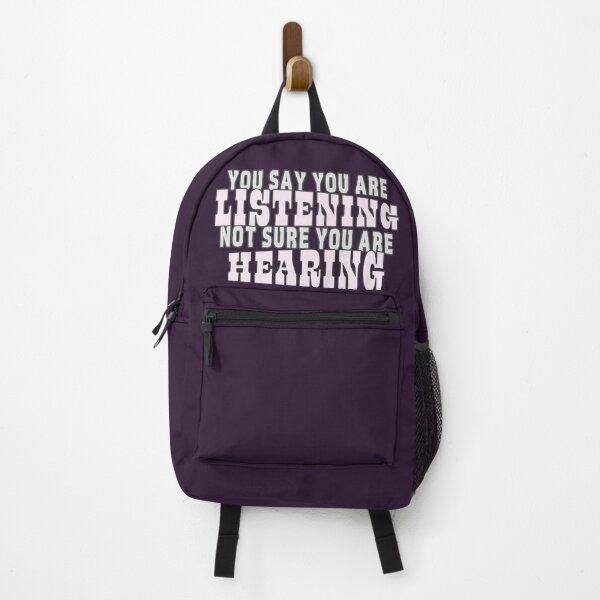 Item preview, Listening vs. Hearing - Pink designed and sold by Fanarchist.