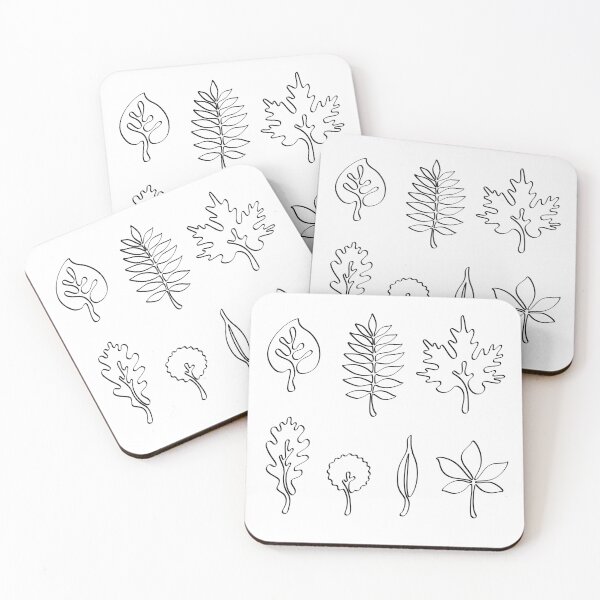 Item preview, Hand drawn leaves sketch designed and sold by EngineerGoC.
