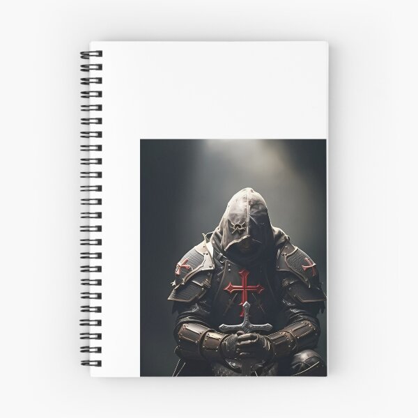 Item preview, a knight kneeling down with a sword in his hand designed and sold by Dark Fantasy Store.