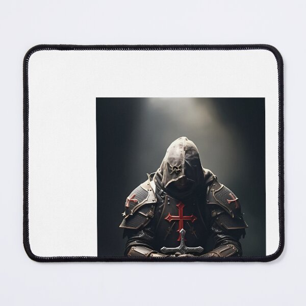Item preview, a knight kneeling down with a sword in his hand designed and sold by Dark Fantasy Store.