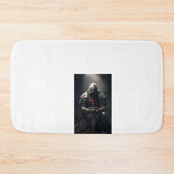 Item preview, a knight kneeling down with a sword in his hand designed and sold by Dark Fantasy Store.