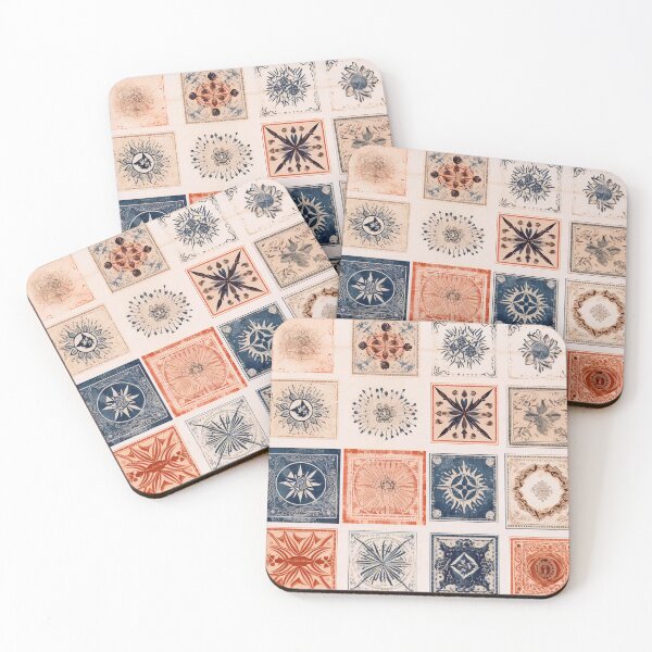 Item preview, Vintage Fall Pattern /Tile designed and sold by Jennykies.