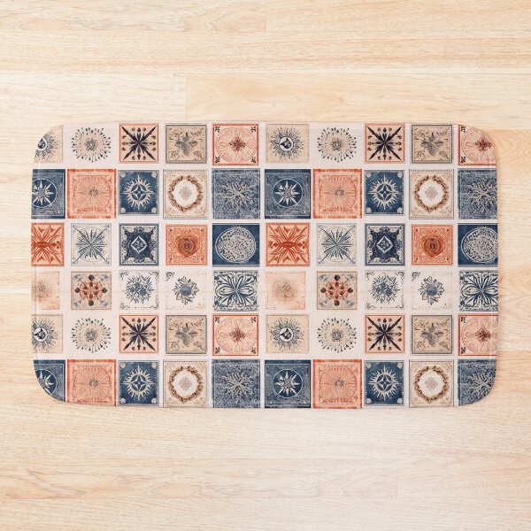 Item preview, Vintage Fall Pattern /Tile designed and sold by Jennykies.