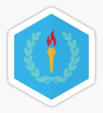 Olympic Torch Sticker