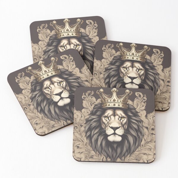Item preview, Crowned Majesty: The Lion's Regal Dominion designed and sold by CreativoDesign.