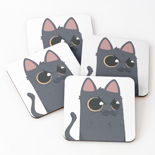 Item preview, Black Cat Angy designed and sold by raccoondatdraws.