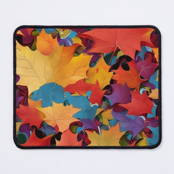 Item preview, Maple Leaf Mosaic - Colorful Patterns with a Pop Art Flair designed and sold by Freak-Scene.