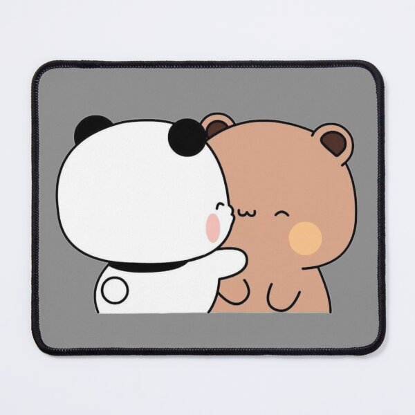 Item preview, Love kiss from Panda BuBu to Bear DuDu❤️ designed and sold by Pandety.