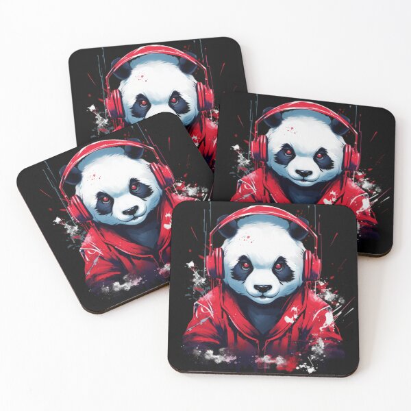 Item preview, Panda Gamer at the Controls - Kawaii Gaming Art designed and sold by Emaga Digital Studio.