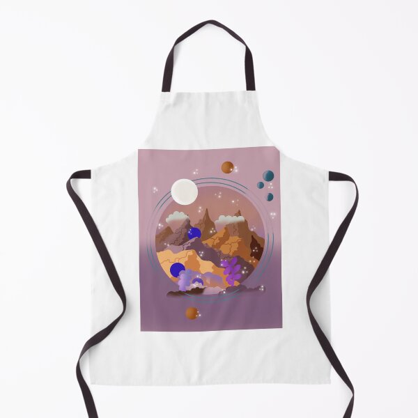 Item preview, Glowing Mauve Mountain Range designed and sold by cosmyk.