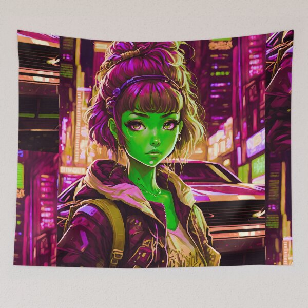 Item preview, Cyber Preppy Kawaii Hoodie Cyber Future Car designed and sold by MindWave THC.