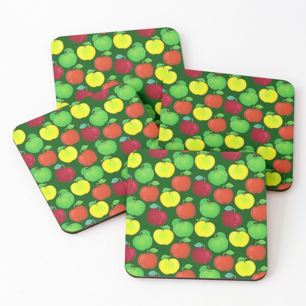 Item preview, Apple-icious all-over fruity delicious Nature Fresh Tasty designed and sold by incurablehippie.