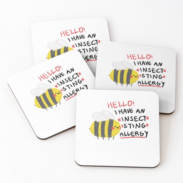 Item preview, Insect Sting Allergy Awareness designed and sold by Samantha MadeOfAtoms.