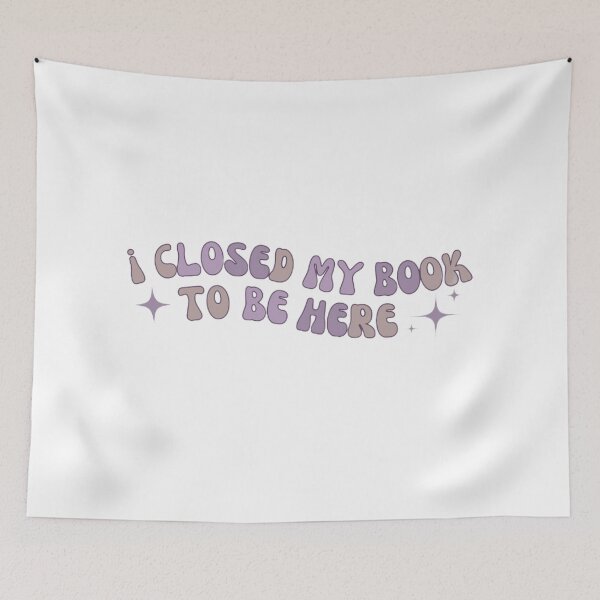 Item preview, Aesthetic funny purple Books Reading Quote designed and sold by AestHenni17.