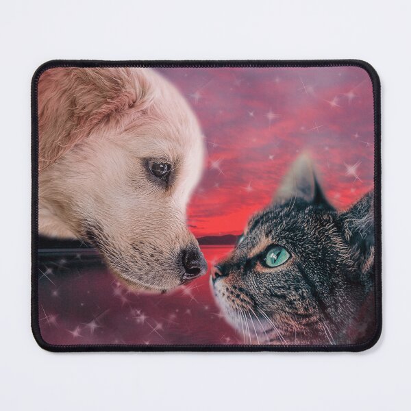 Item preview, Dog and cat love designed and sold by Lazoni.