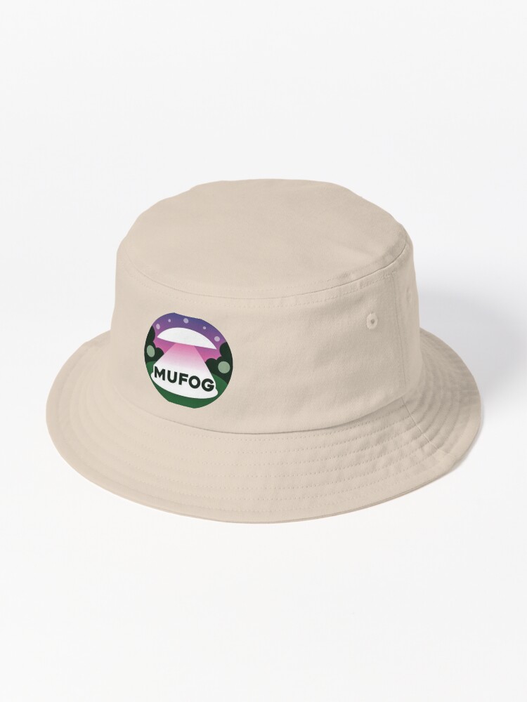 Thumbnail 1 of 6, Bucket Hat, MUFOG Monmouth UFO Group designed and sold by ExperiencerArt.