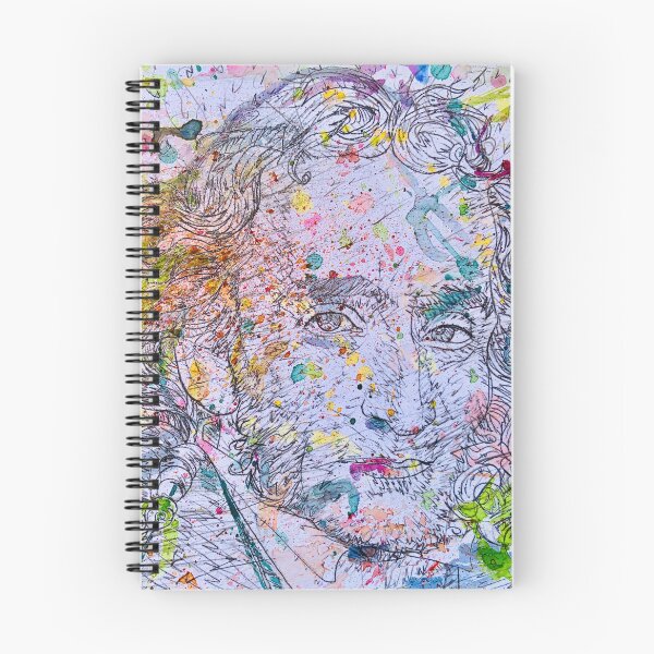 Item preview, NICCOLO PAGANINI watercolor portrait designed and sold by lautir.