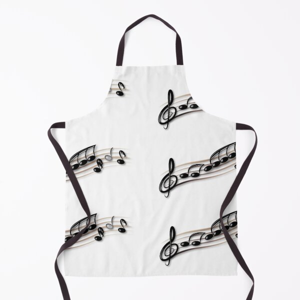 Item preview, Musical notes dancing on the stave designed and sold by Bayzassi.