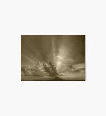 ©HCS Sunshine Between Cumulonimbusw Castellanus I In Monochrome Art Board