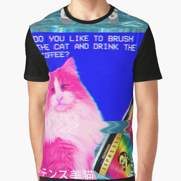 Item preview, V A P O R W A V E  C A T  T W O designed and sold by Amanté Douglas.