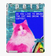 V A P O R W A V E C A T T W O iPad Case/Skin