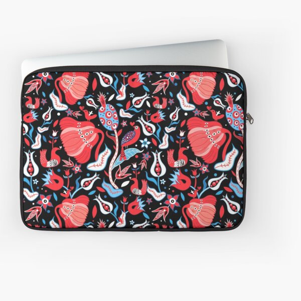 Seamless floral bright pattern Laptop Sleeve