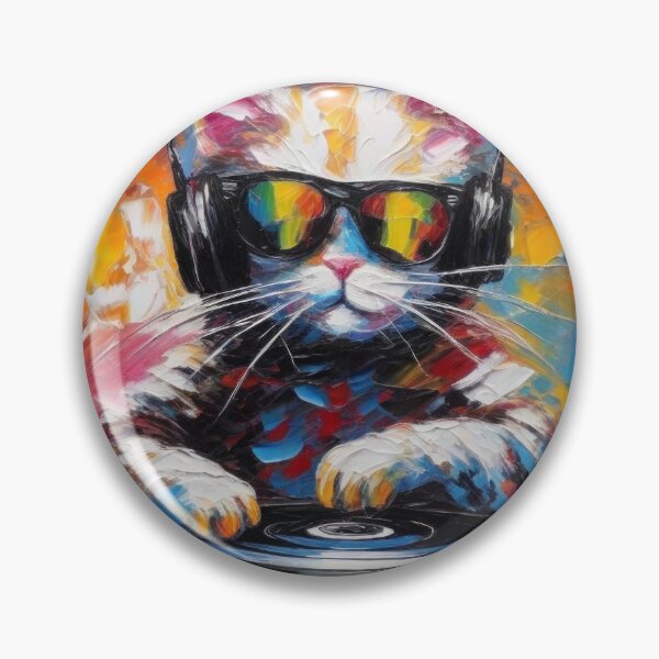 Item preview, Gato DJ designed and sold by kultomatic.