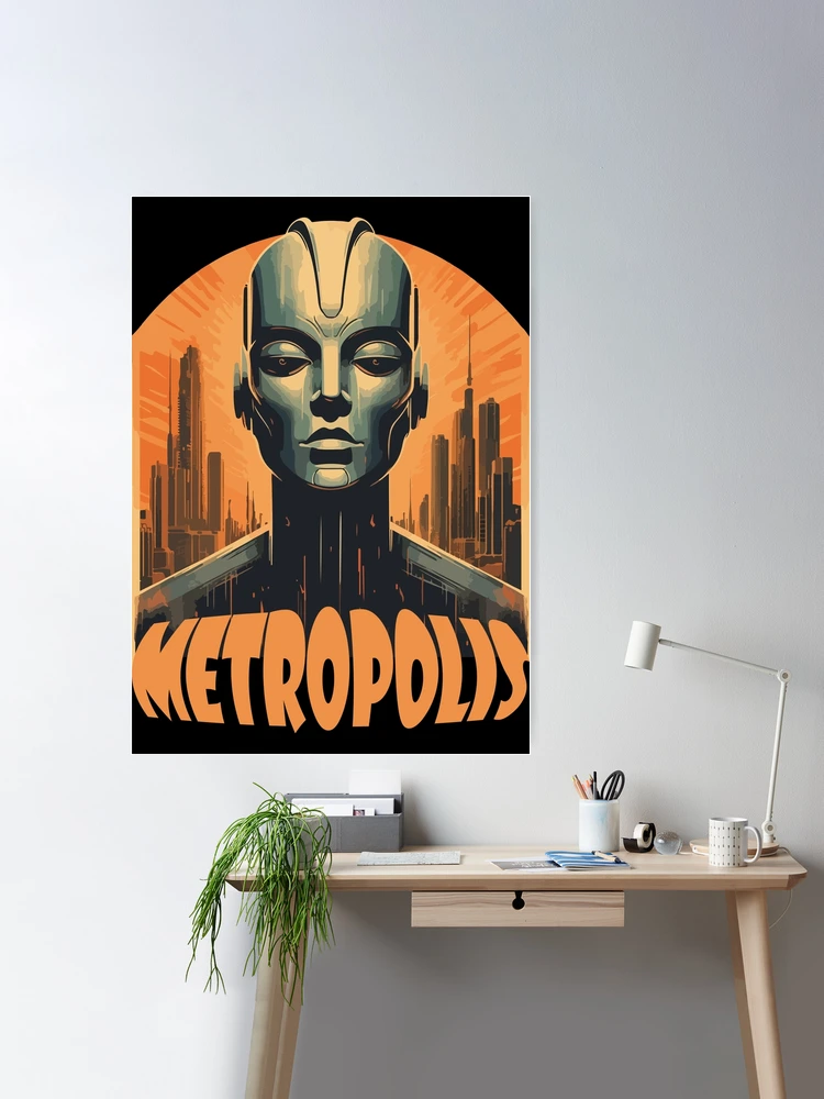 Metropolis Poster for Sale by RetroPandora