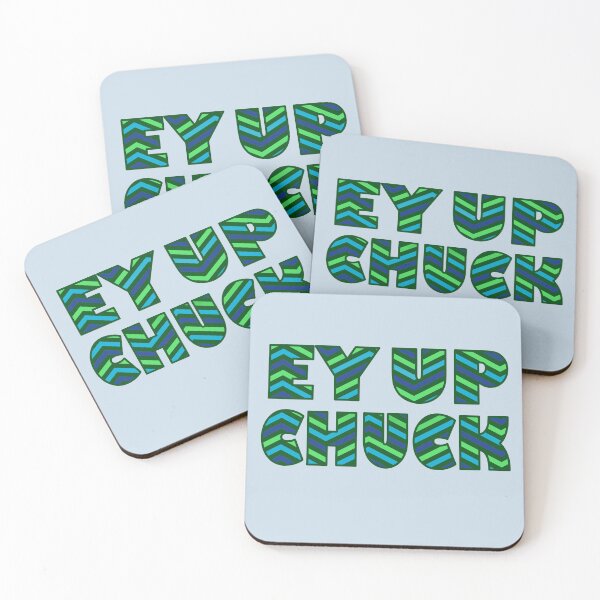 Item preview, Ey Up Chuck Zig-Zag Yorkshire northern Sheffield Barnsley designed and sold by incurablehippie.