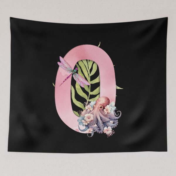 Item preview, Alphabet Letter O in Watercolors!  Oceanic Adventures Await: 'O'ff to School with Adorable Octopus! designed and sold by Sun Sand & Sea Art.