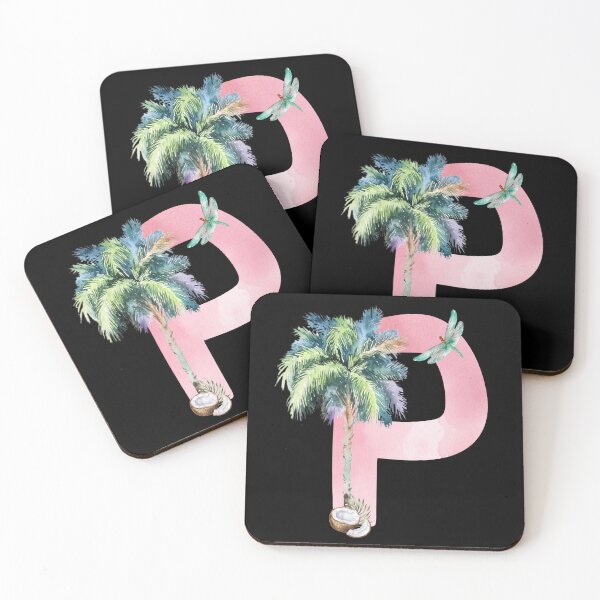 Item preview,  Alphabet Letter P in Watercolors!  P'alm Beach Scholars: Back-to-School 'P'erfect Start by the Sea! designed and sold by Sun Sand & Sea Art.
