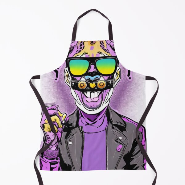 Item preview, Purple Funky Pop Art Graffiti Graphic Design  designed and sold by ShopSunday.