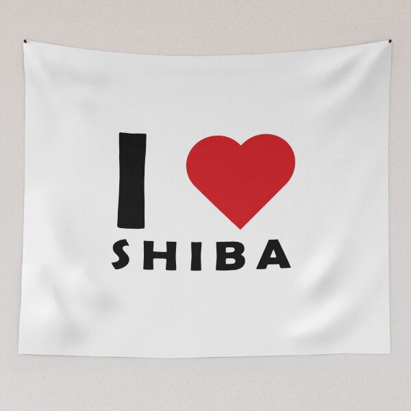 Item preview, I LOVE SHIBA designed and sold by Moonfy.