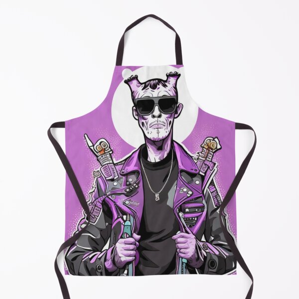 Item preview, Purple Funky Pop Art Graffiti Style Anime  designed and sold by ShopSunday.