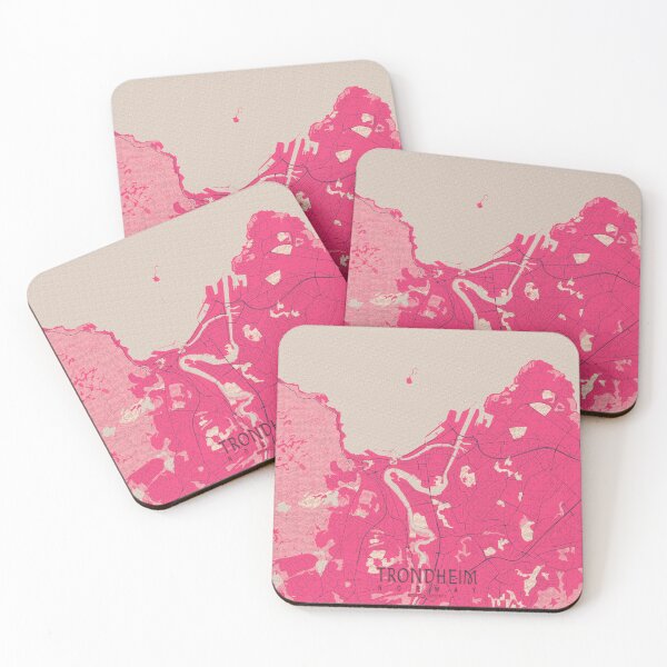 Item preview, Trondheim City Map of Norway  - Blossom designed and sold by deMAP.