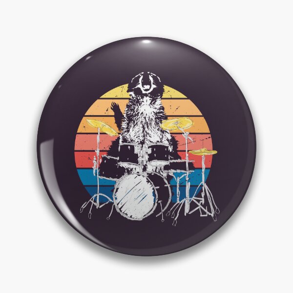Item preview, A Raccoon Playing Drums designed and sold by Emmalouiss88.
