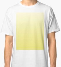 Bright Limelight Yellow Ombre Classic T-Shirt