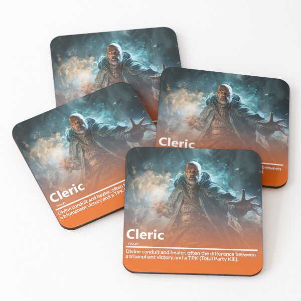 Item preview, Cleric: Divine Lifeline Against TPK designed and sold by calharborne.