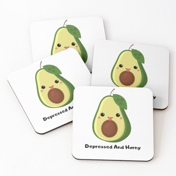 Item preview, Depressed Avocado designed and sold by PassionFruchti.